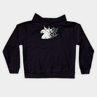 Great Horned Owl Kids Hoodie